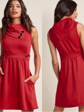 Modcloth "Coach Tour" in Red